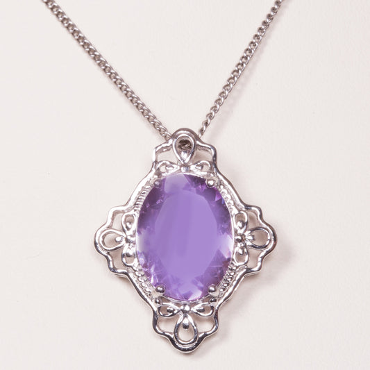 Silberanhänger mit Amethyst aus Artigas