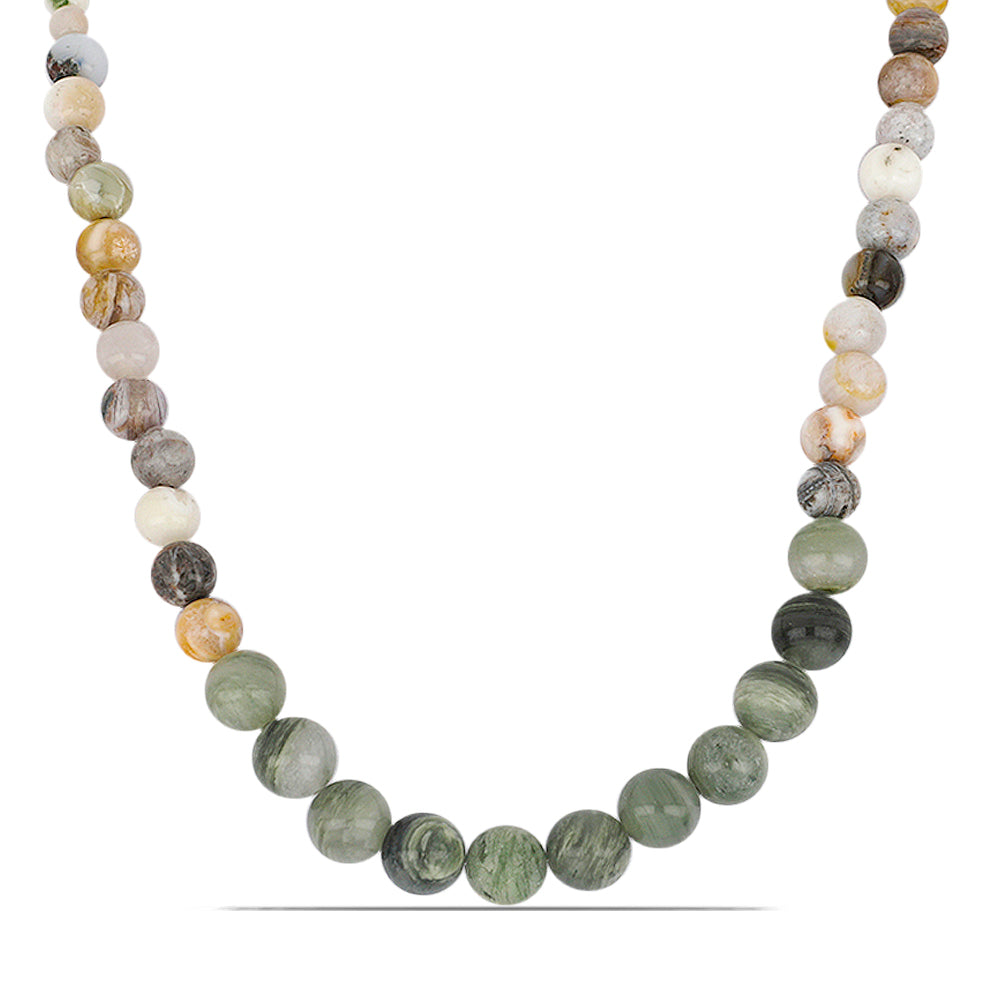Nugget Halskette mit Jadeit aus Marsden River 1 