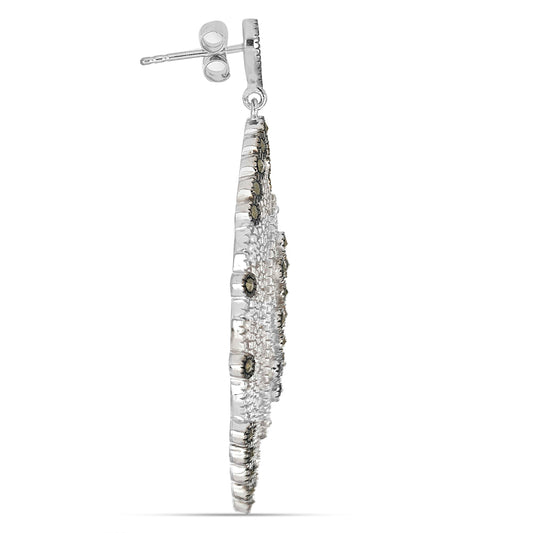 Silberohrringe mit österreichischem Markasit