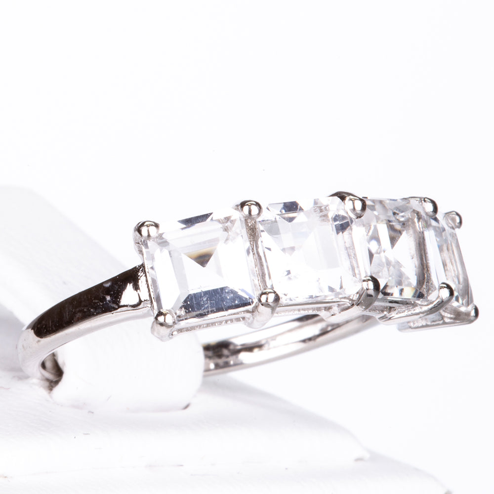 Silberring mit Kalgoorlie Petalit 6 