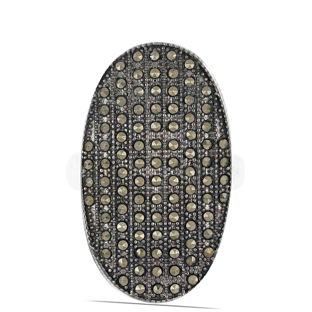 Silberring mit österreichischem Markasit