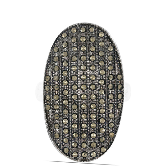 Silberring mit österreichischem Markasit