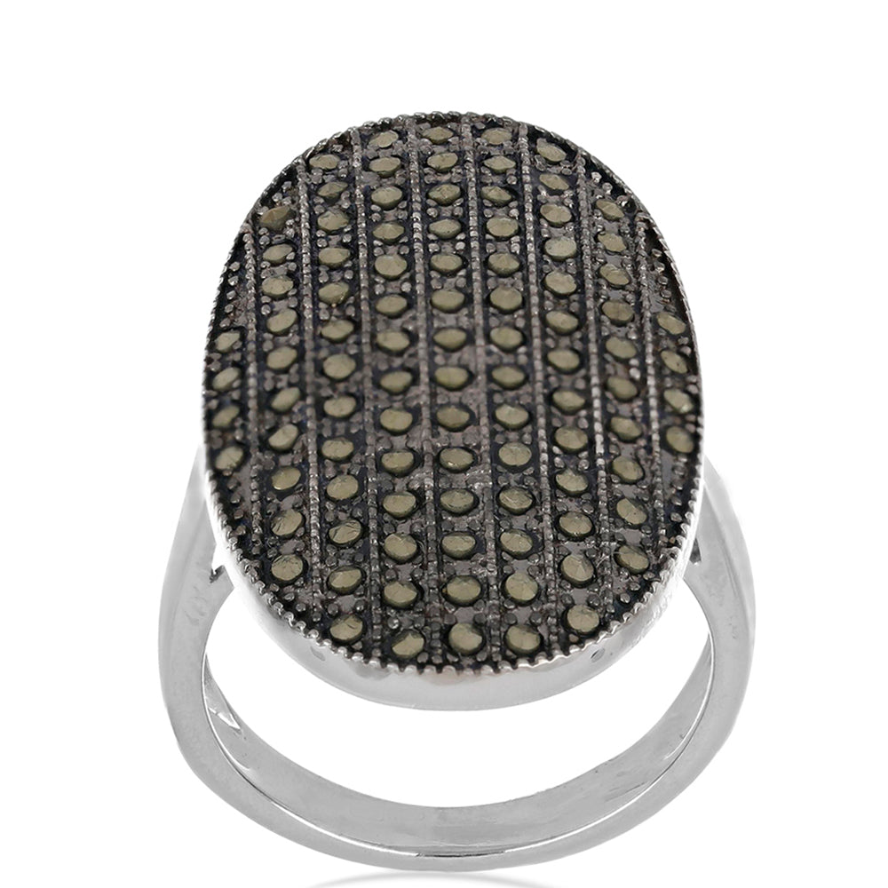 Silberring mit österreichischem Markasit