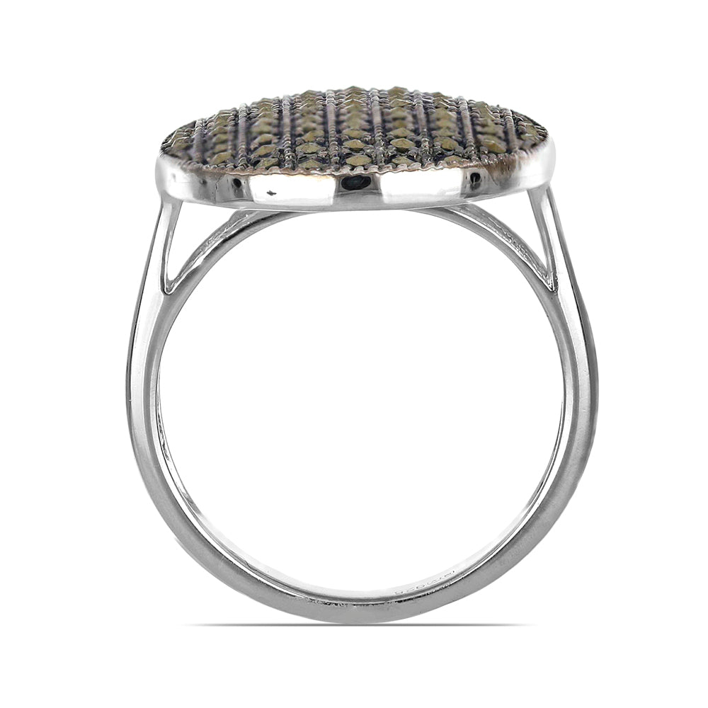 Silberring mit österreichischem Markasit