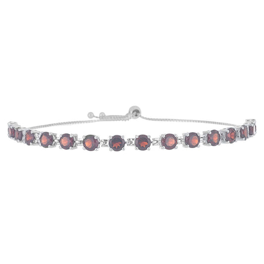 Silberarmband mit Barton Granat