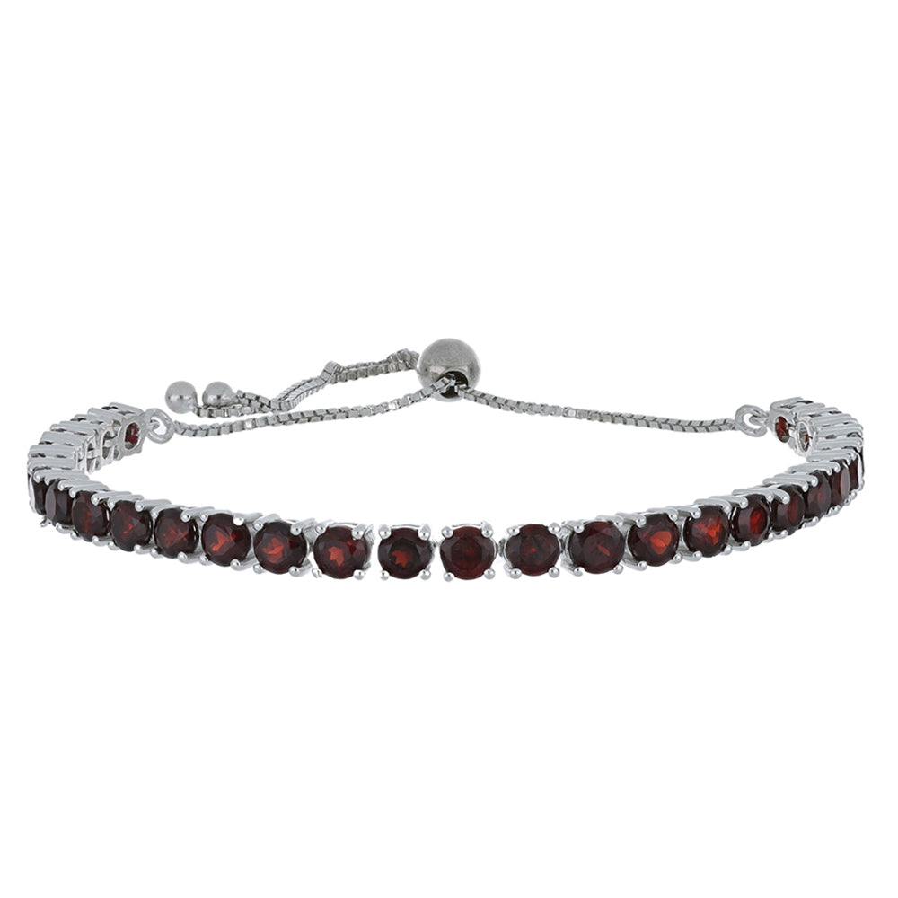 Silberarmband mit Barton Granat