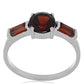 Silberring mit Barton Granat