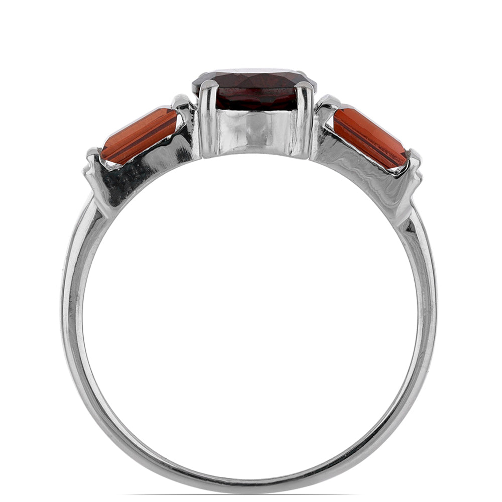 Silberring mit Barton Granat