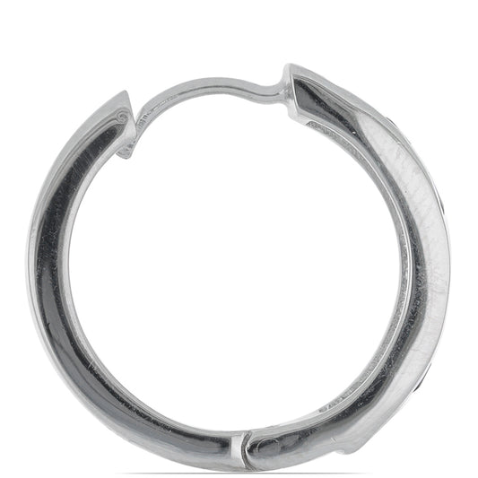 Silberohrringe mit Barton Granat