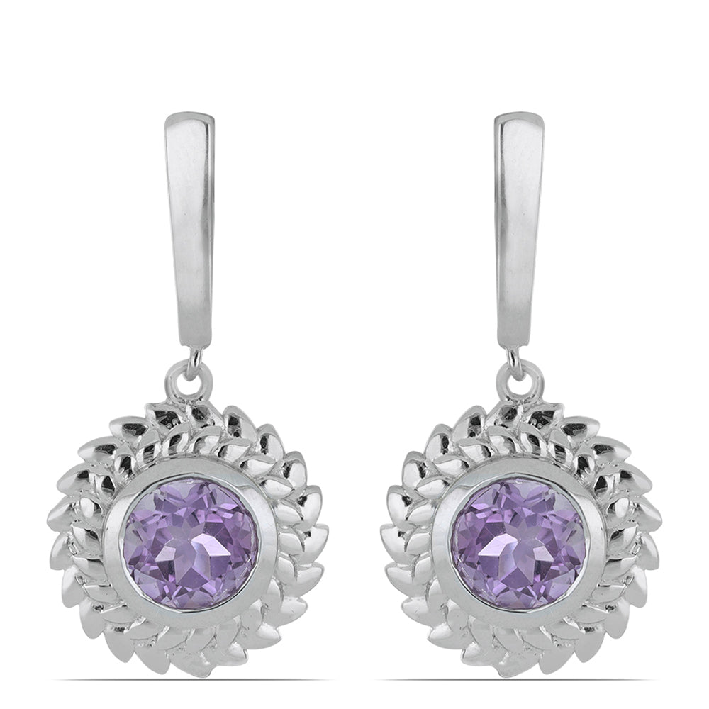 Silberohrringe mit Amethyst aus Vera Cruz 1 