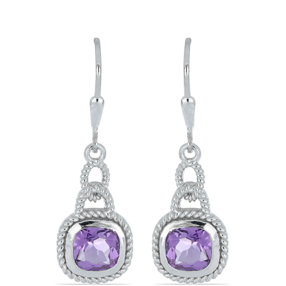 Silberohrringe mit Amethyst aus Vera Cruz 1 