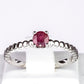 Silberohrringe mit Amethyst aus Vera Cruz