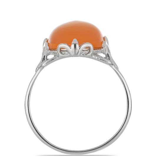 Silberring mit Karneol