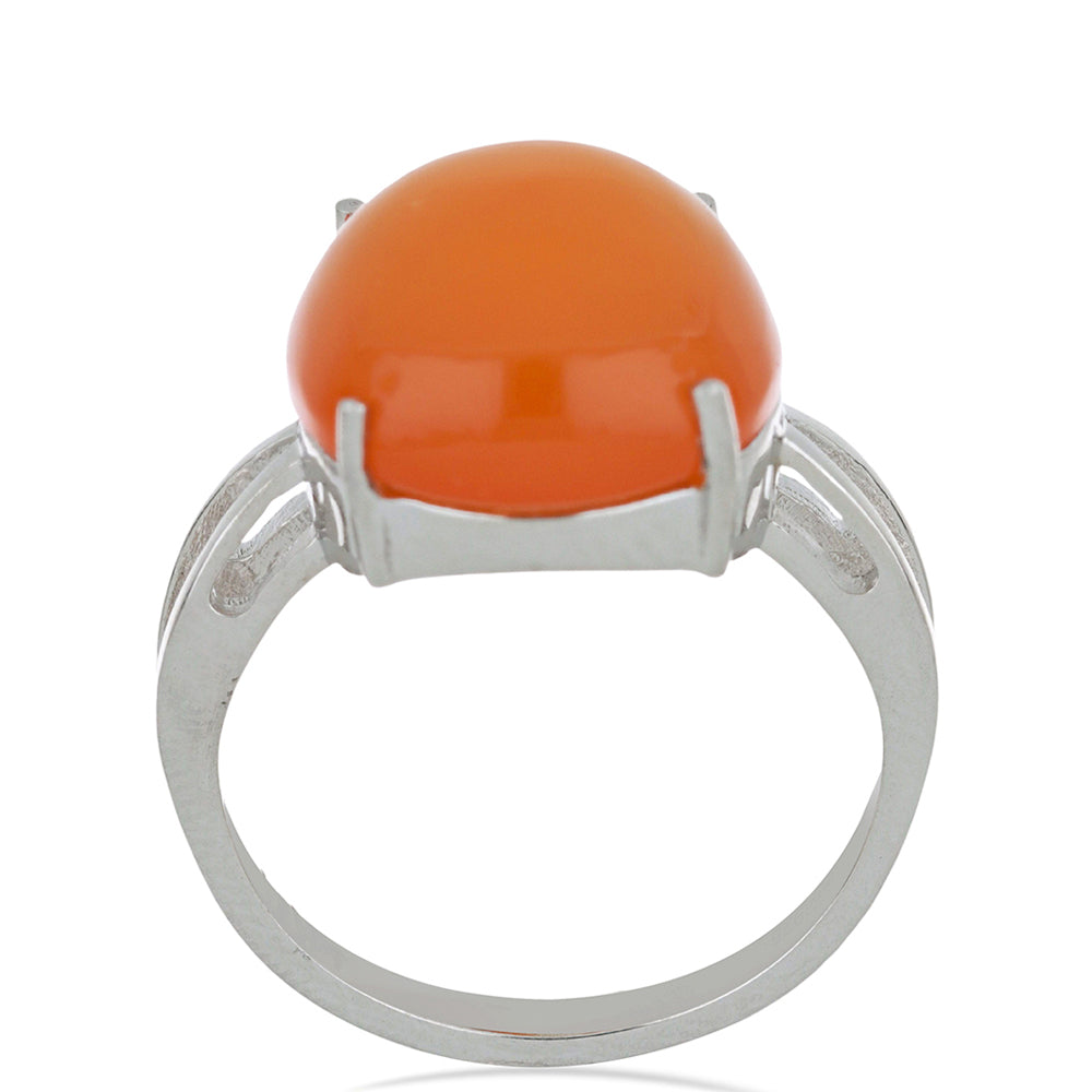 Silberring mit Karneol 2 