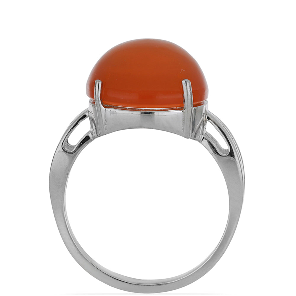 Silberring mit Karneol