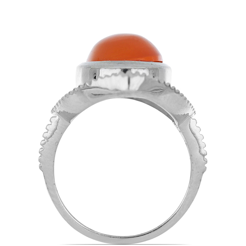 Silberring mit Karneol 3 