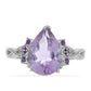 Silberring mit Amethyst aus Vera Cruz
