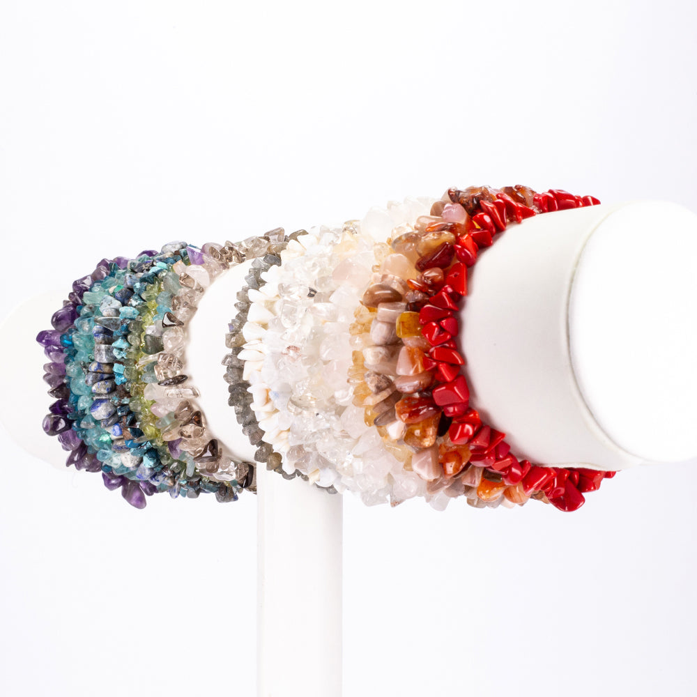 Schmuckgarnitur aus Nugget mit Karneol und Labradorit aus Gullgruvene 2 