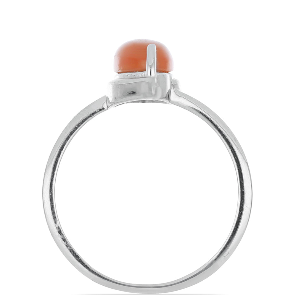Silberring mit Karneol 4 