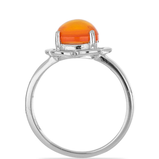 Silberring mit Karneol