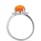 Silberring mit Karneol