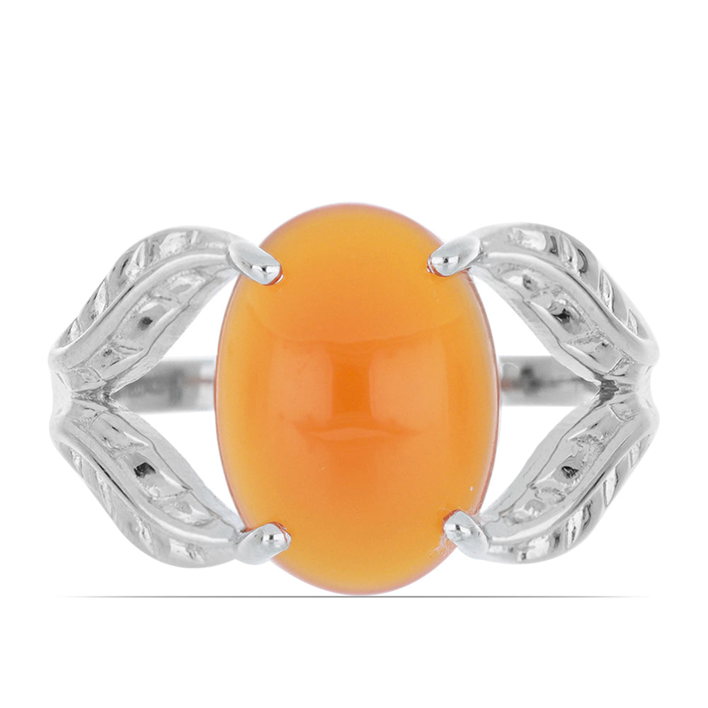 Silberring mit Karneol
