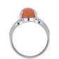 Silberring mit Karneol