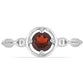 Silberring mit Barton Granat