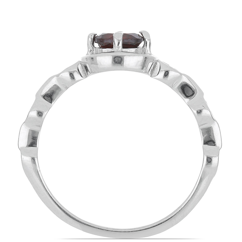 Silberring mit Barton Granat