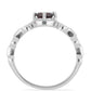 Silberring mit Barton Granat