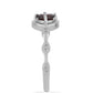 Silberring mit Barton Granat