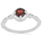 Silberring mit Barton Granat