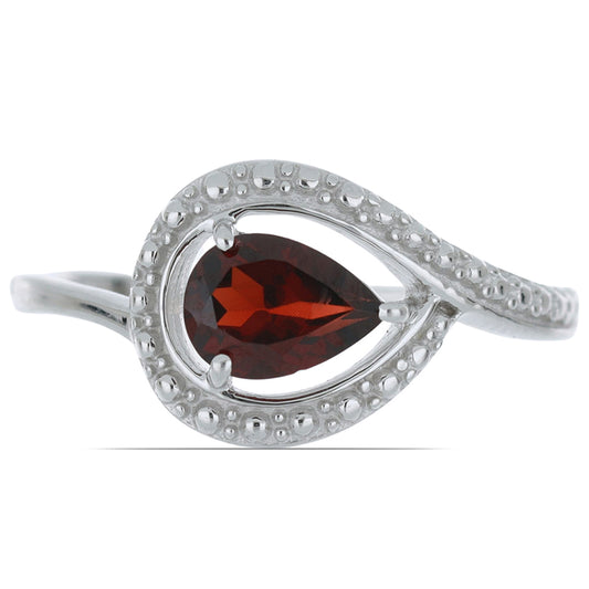 Silberring mit Barton Granat