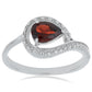 Silberring mit Barton Granat