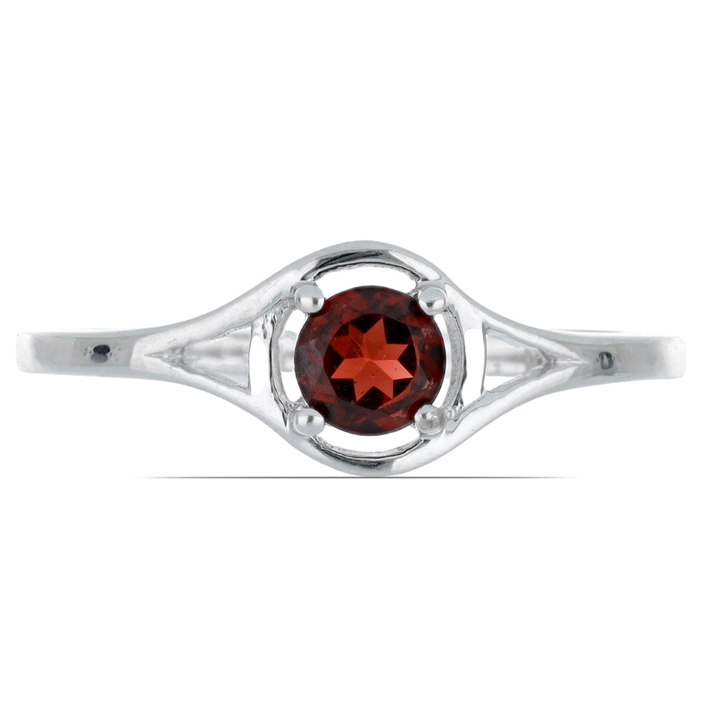 Silberring mit Barton Granat