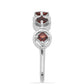 Silberring mit Barton Granat