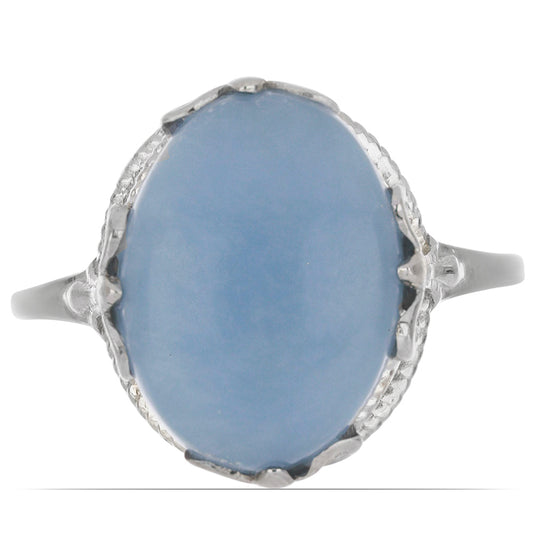 Silberring mit El Cubo Angelit