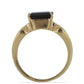 Goldplattierter Silberring mit Barton Granat