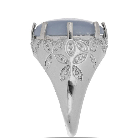 Silberring mit El Cubo Angelit