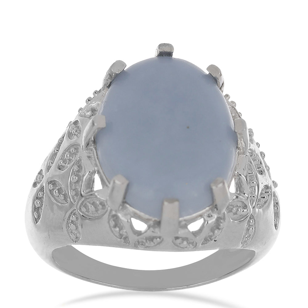 Silberring mit El Cubo Angelit 4 