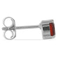 Silberohrringe mit Barton Granat