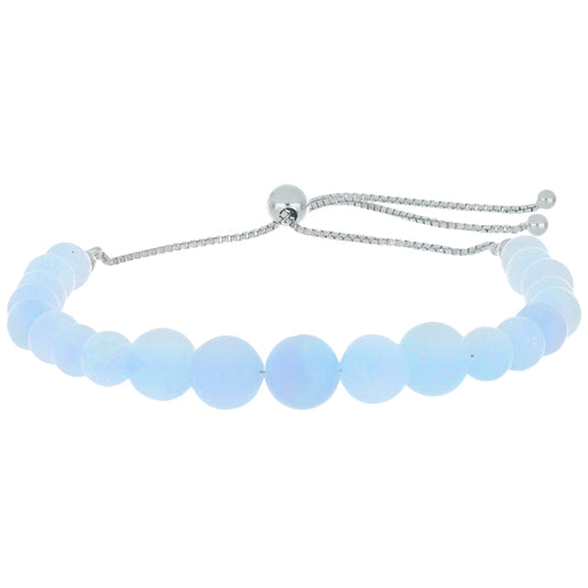 Silberarmband mit El Cubo Angelit