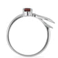 Silberring mit Barton Granat