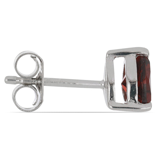 Silberohrringe mit Barton Granat