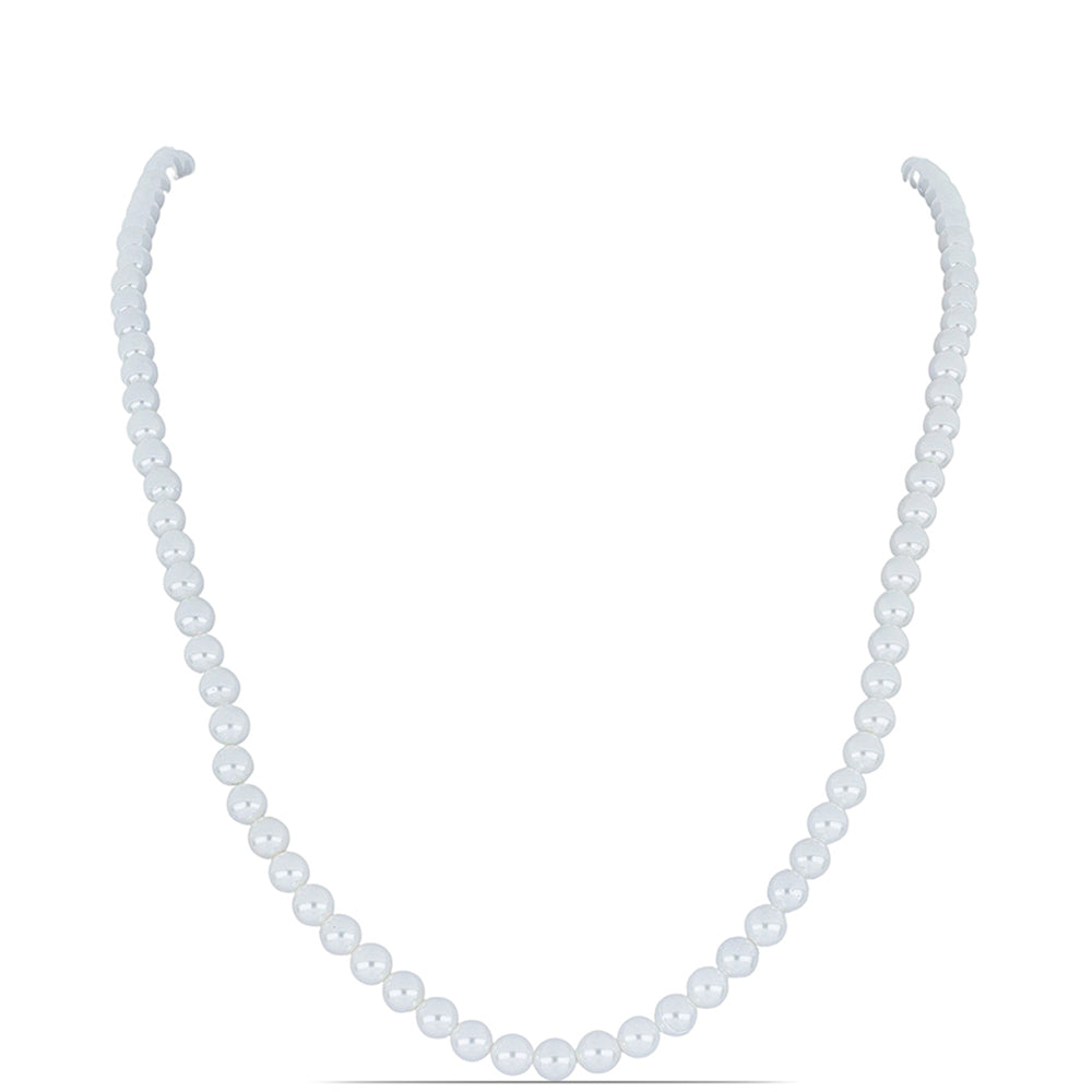 Schmuckgarnitur aus Nugget mit weißer Süßwasserperle