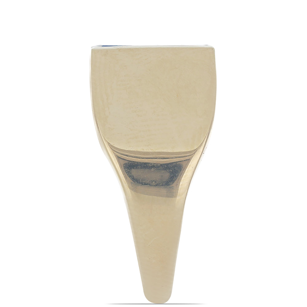 Goldplattierter Silberring mit Lapislazuli aus Badakhshan 2 