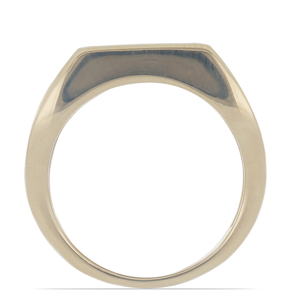 Goldplattierter Silberring mit Lapislazuli aus Badakhshan