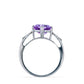 Silberring mit Rose De France Amethyst