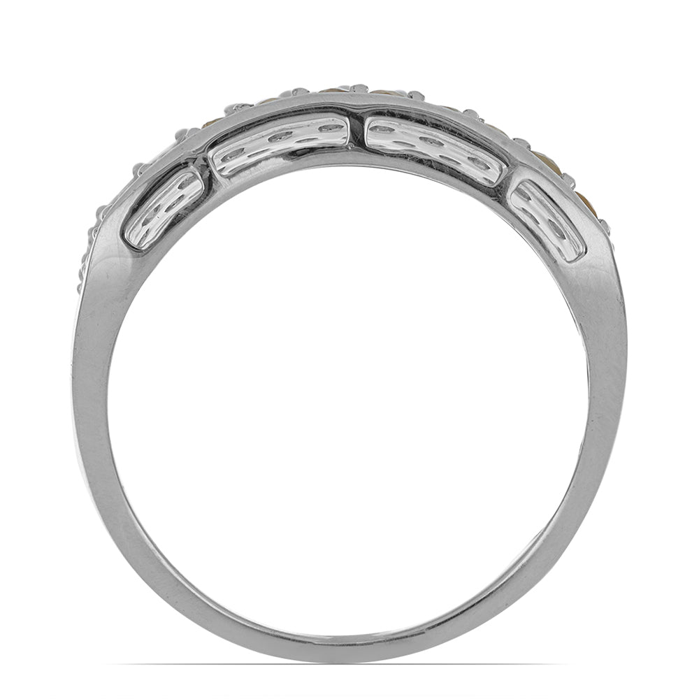 Silberring mit Zitrin aus dem Ural 4 