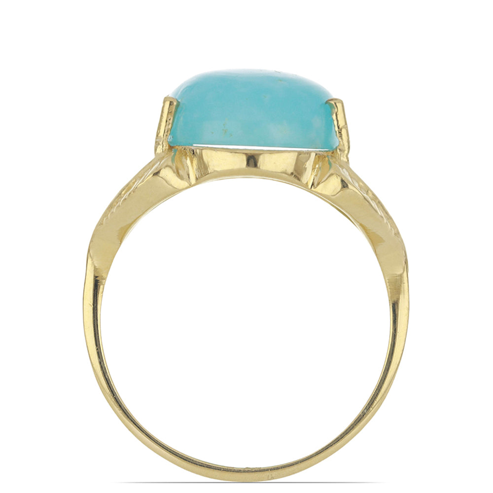 Goldplattierter Silberring